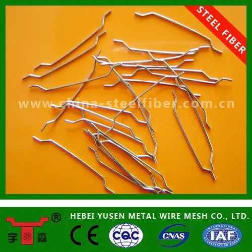 
glued end hook steel fiber for concrete/building material price 