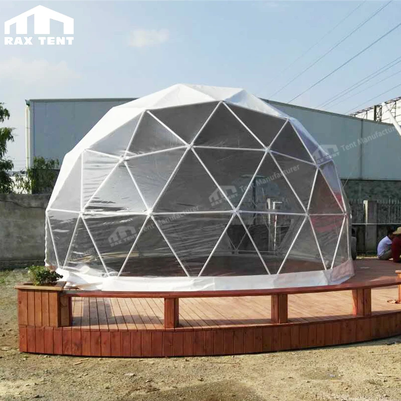 Luxury Geodesic Dome House for Glamping Camping Tent