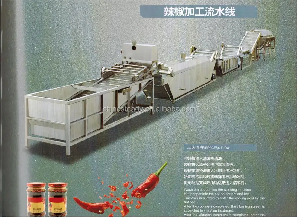 date pepper dry grape corn processing machine line