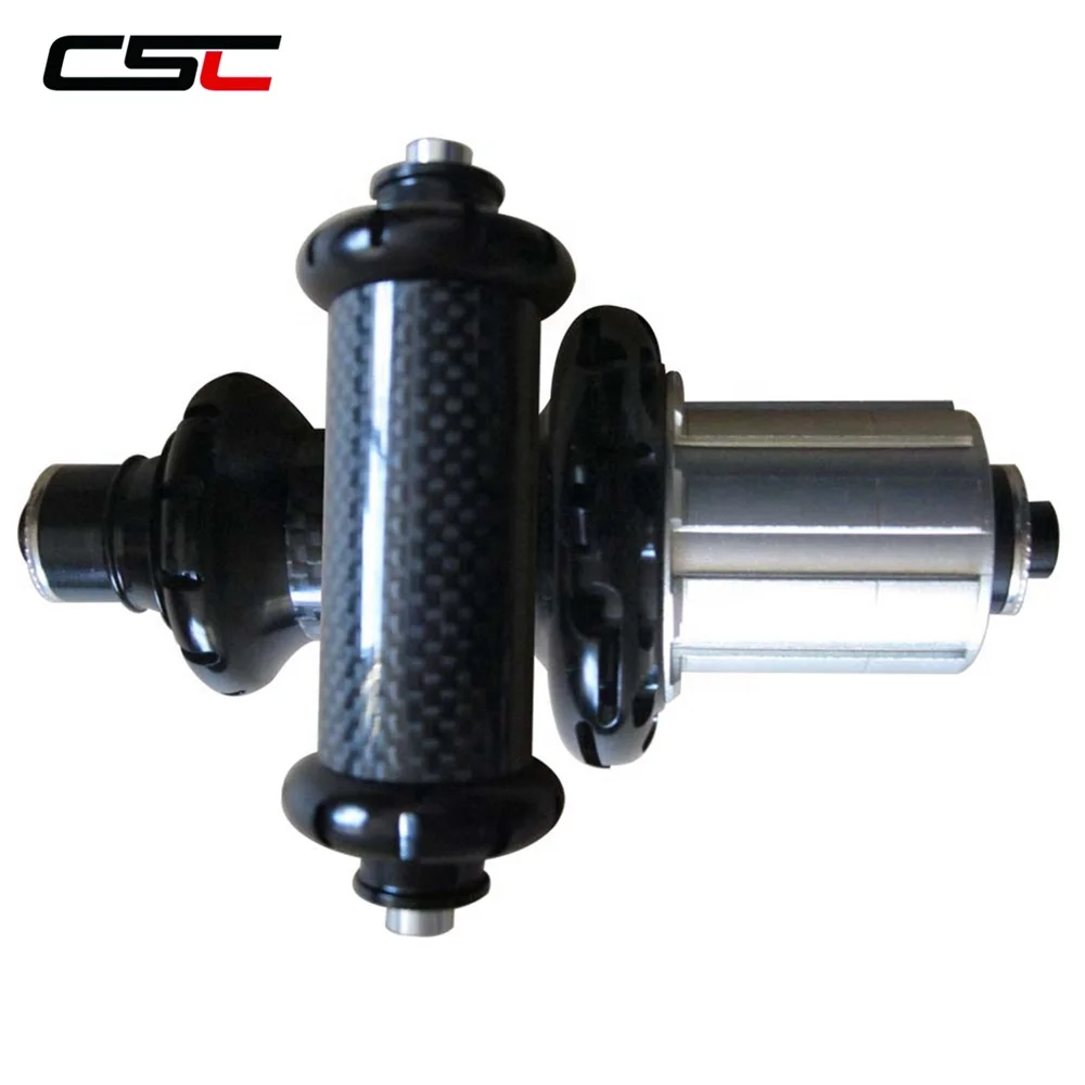 CCS прямая тяга углеродная ступица Powerway R36 шоссейные велосипедные втулки, включает шпажки 18/21, 20/24 отверстия ПЕРЕДНЯЯ СТУПИЦА