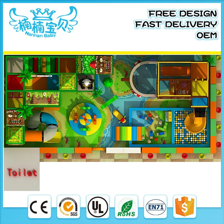 Nannan Supply children soft indoor playground big play house equipment amusement park toys made in china for sale