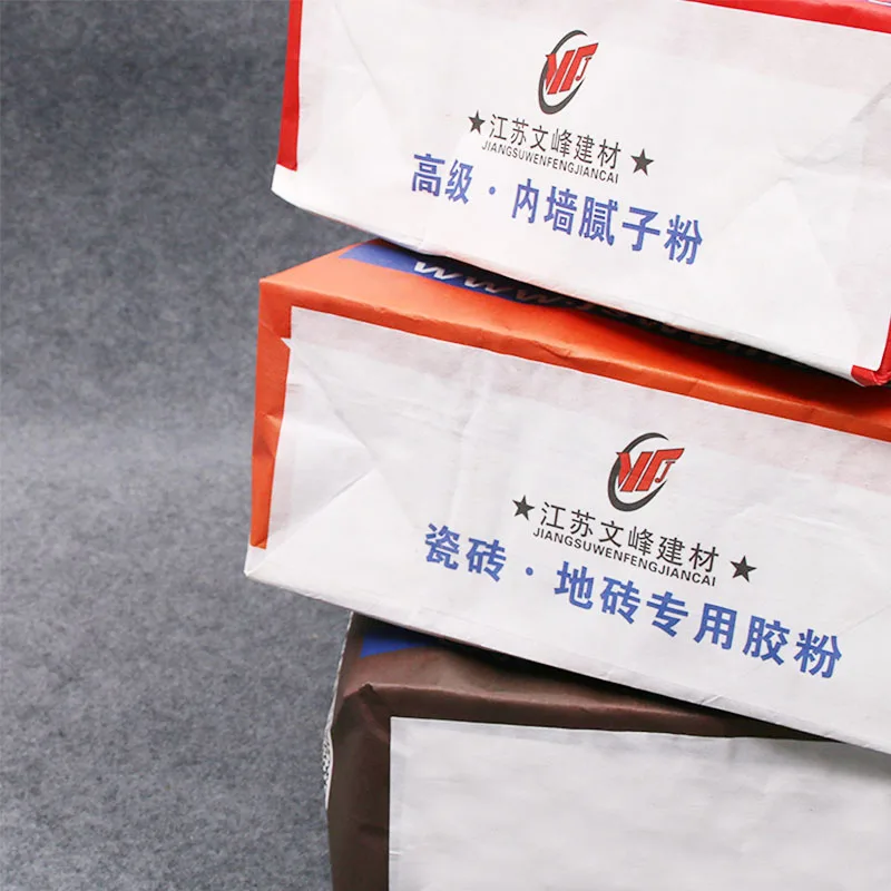 
50kg pp woven cement bag with valve pe valve bag for cement packing 