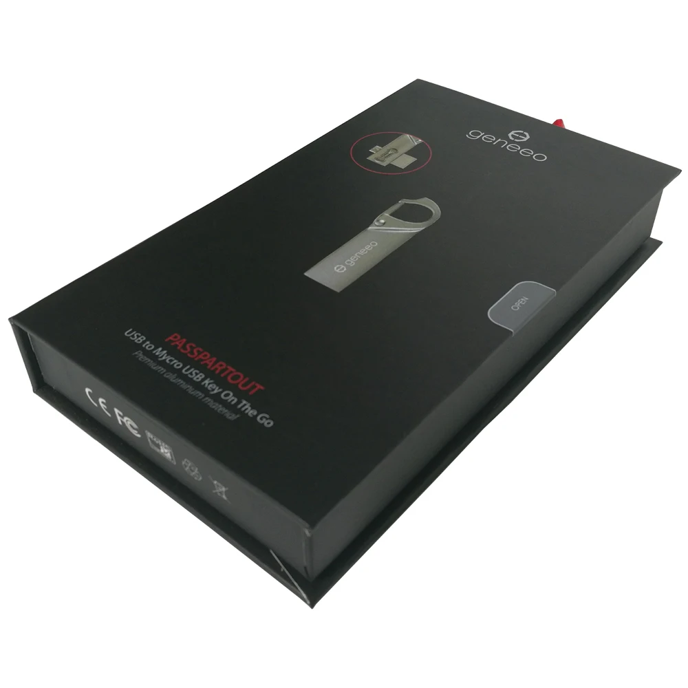 ITIS Wedding Stick Linen Cable Flash Drive Packaging Gift Usb Box Handmade Hard Paper Gift Box