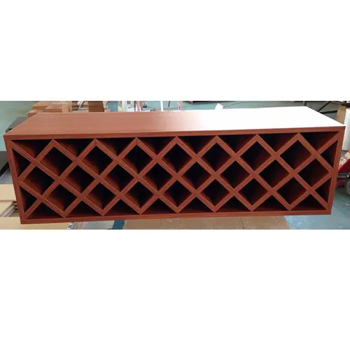 wood supermarket checkout table of cash desk receipt desk