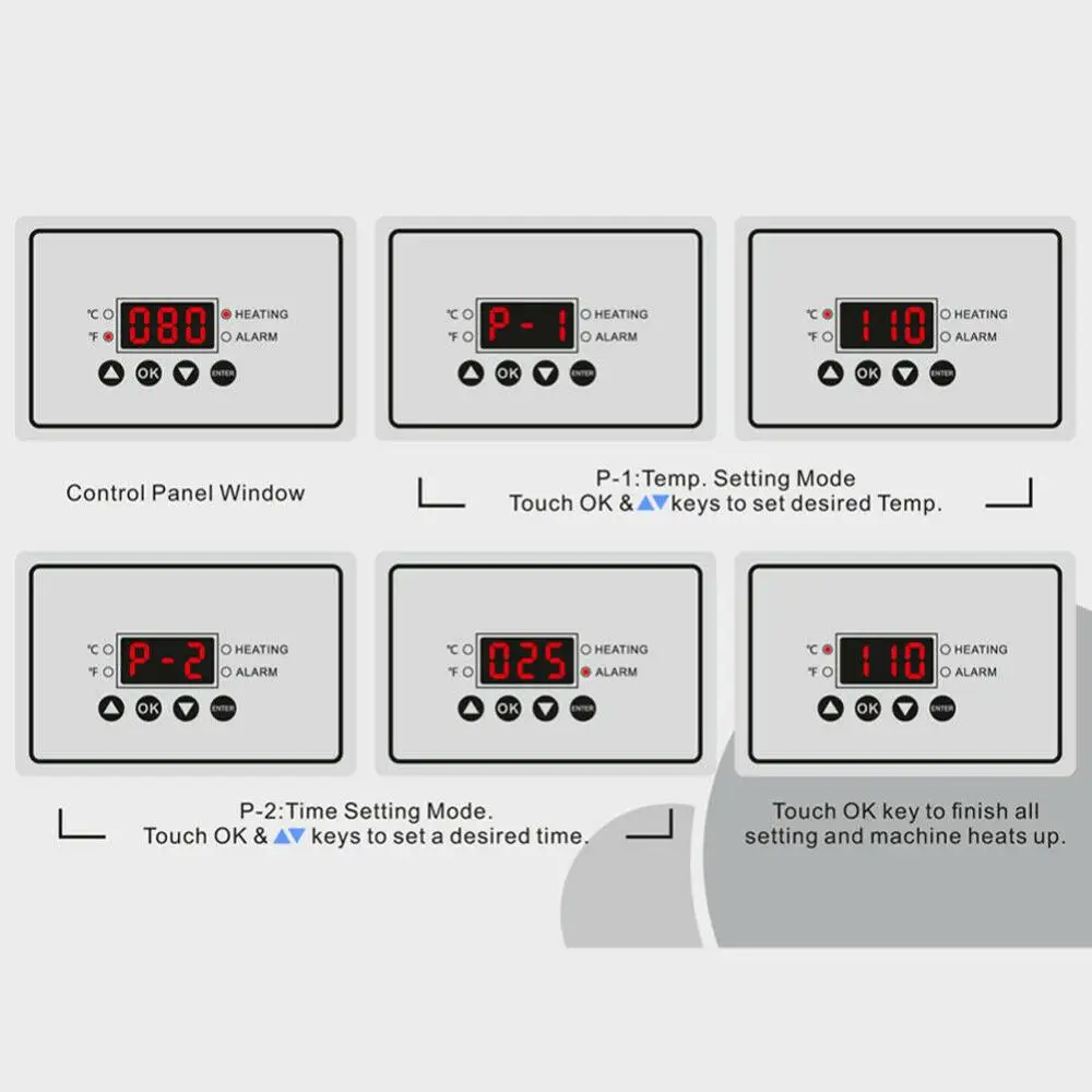 Multifunctional mini home use small aluminum rosin press plate heating rod For sale