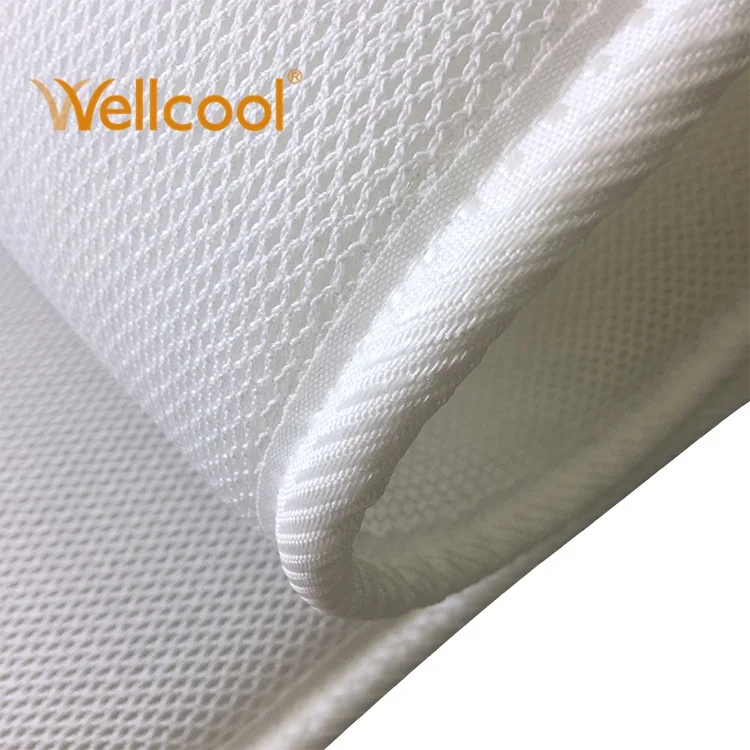 Custom cooling breathable washable 3d spacer air mesh newborn crawling mat baby breathable crib bumper pads