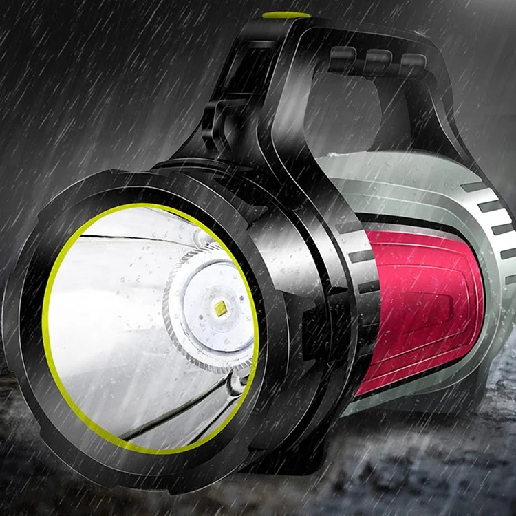 New Outdoor powerful marine searchlight led handheld spotlight searchlight for hunting with USB rechargeable warning emergency