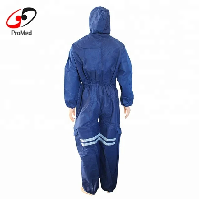 White microporous disposable work suits
