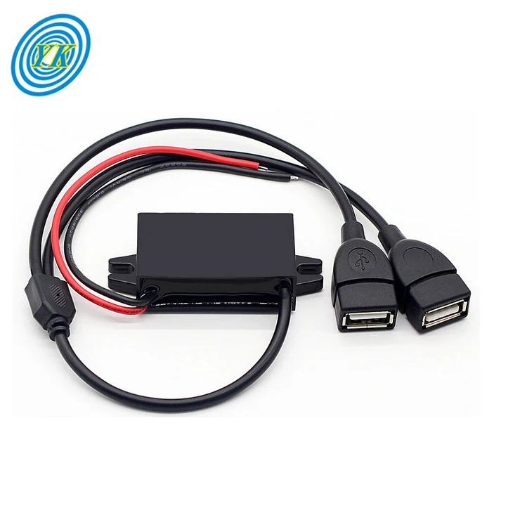 Waterproof usb connector 48V to 5V dc dc converter