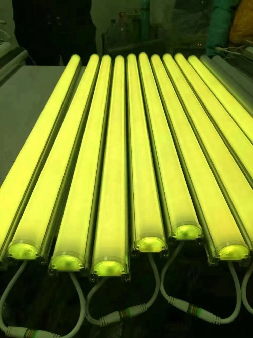 outdoor ip66 led digital tube light 12v 12w dmx512 CE ROHS