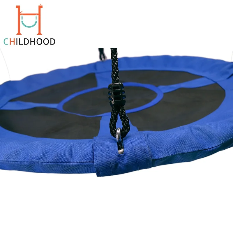 Наружная безопасная круглая паутина сетчатые качели