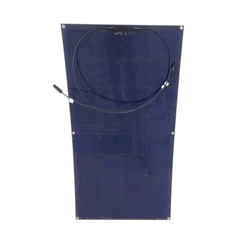 100W sunpower black flexible solar panel cheap solar module back-contact solar cell for boat car camping travel charger use