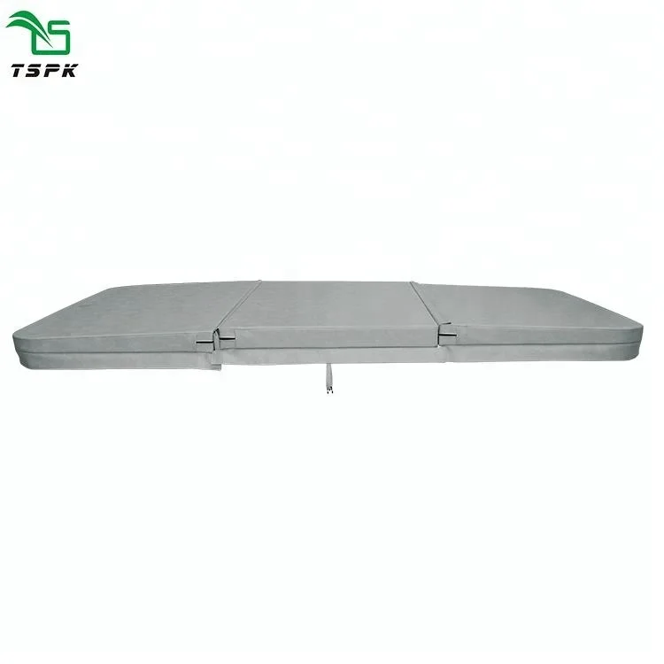 NEW upgraded  Hot Selling OEM Accepted Folded Spa Pool Cover Swimming waterproof Pool Cover