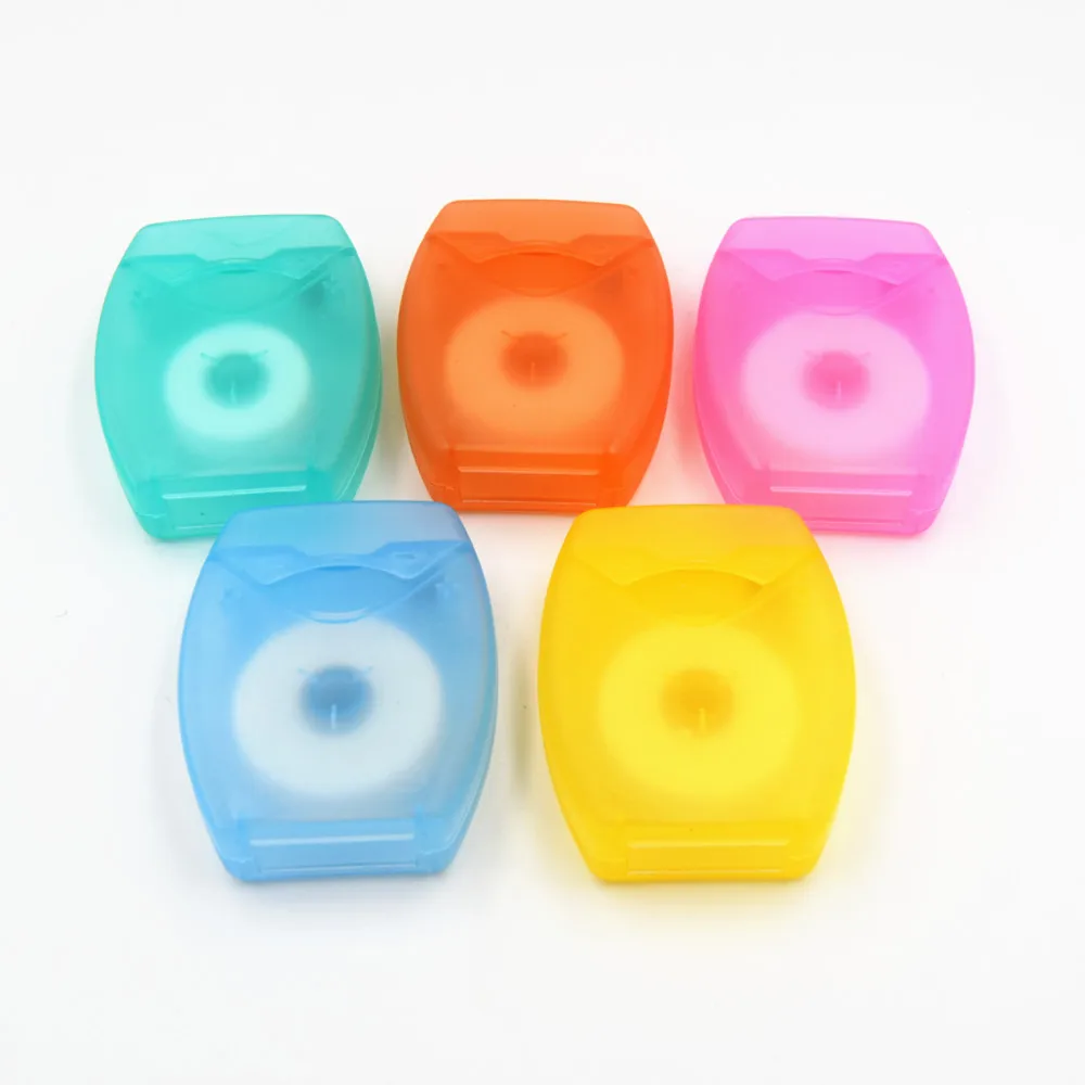 Multi care nylon PTFE dental floss with fluoride,whitening with OEM brand