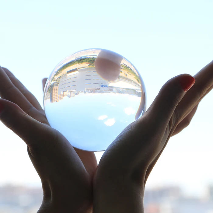 
plexiglass crystal ball spheres, transparent plastic sphere, 76mm and 100mm Ultra Clear Acrylic Ball 