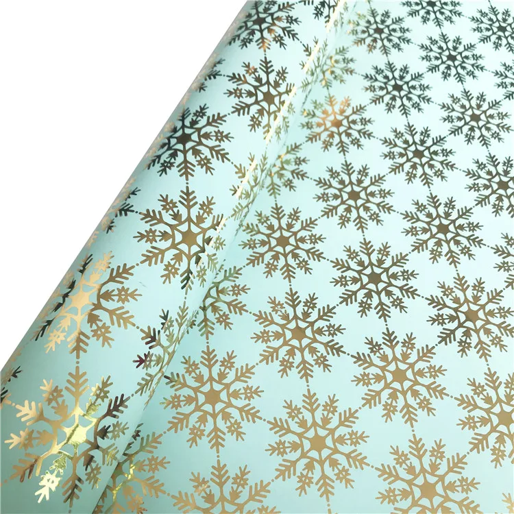
Wholesale Ink Color Flower Foil Wrapping Paper Double Sided Paper Clothing Wrapping Papers 