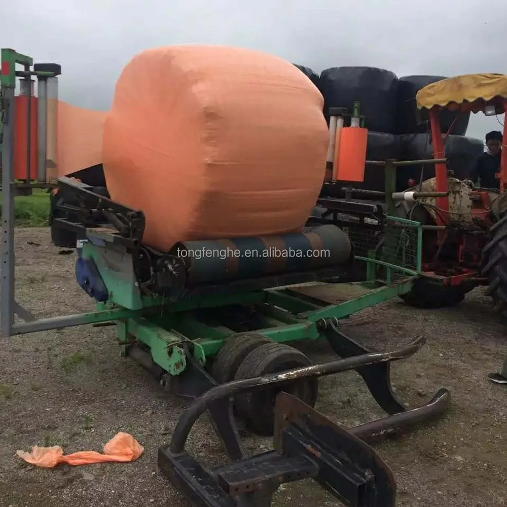 Australia Popular White/Green Color Biodegradable Silage Bale Wrap Film