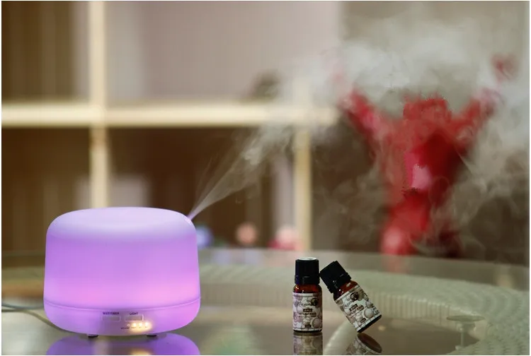 300ml Household Diffuser Aroma Mist Anion Humidifier Manual with Mood Light