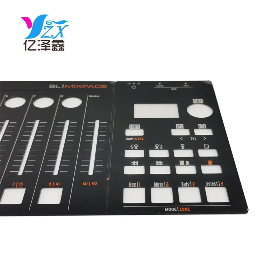 2023 Custom CNC Cutting Screen Printing Acrylic Panel For Machine manufacturer