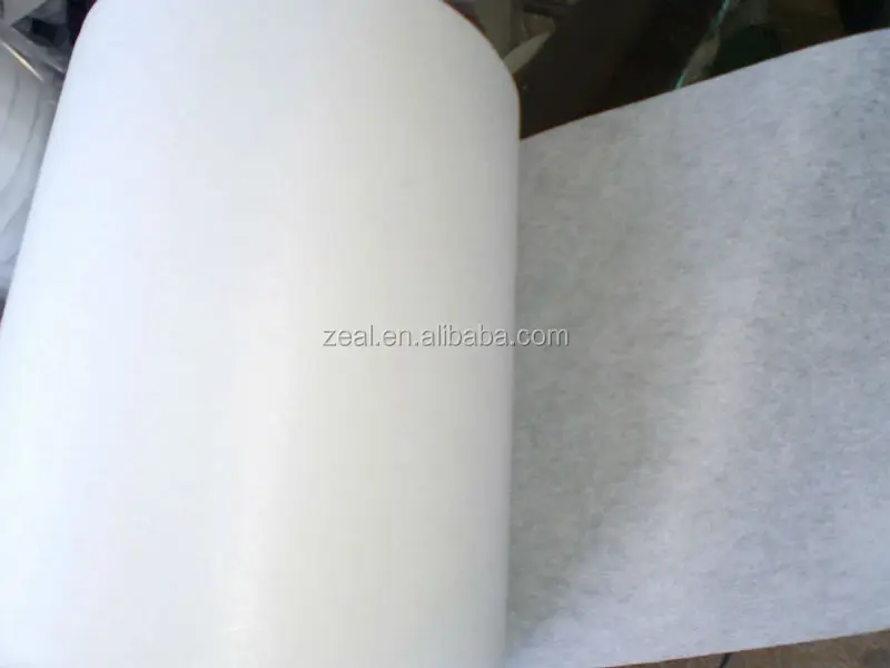 Zhejiang Zeal Gum Stay Wholesale China Factory Non-Woven Interlining 1025 HF (30+10G)