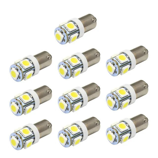 Автомобильная лампочка Ba9s, освещение для салона автомобиля, задние номерные таблички, автомобильный фонарь заднего хода, патрон для лампы ba9s