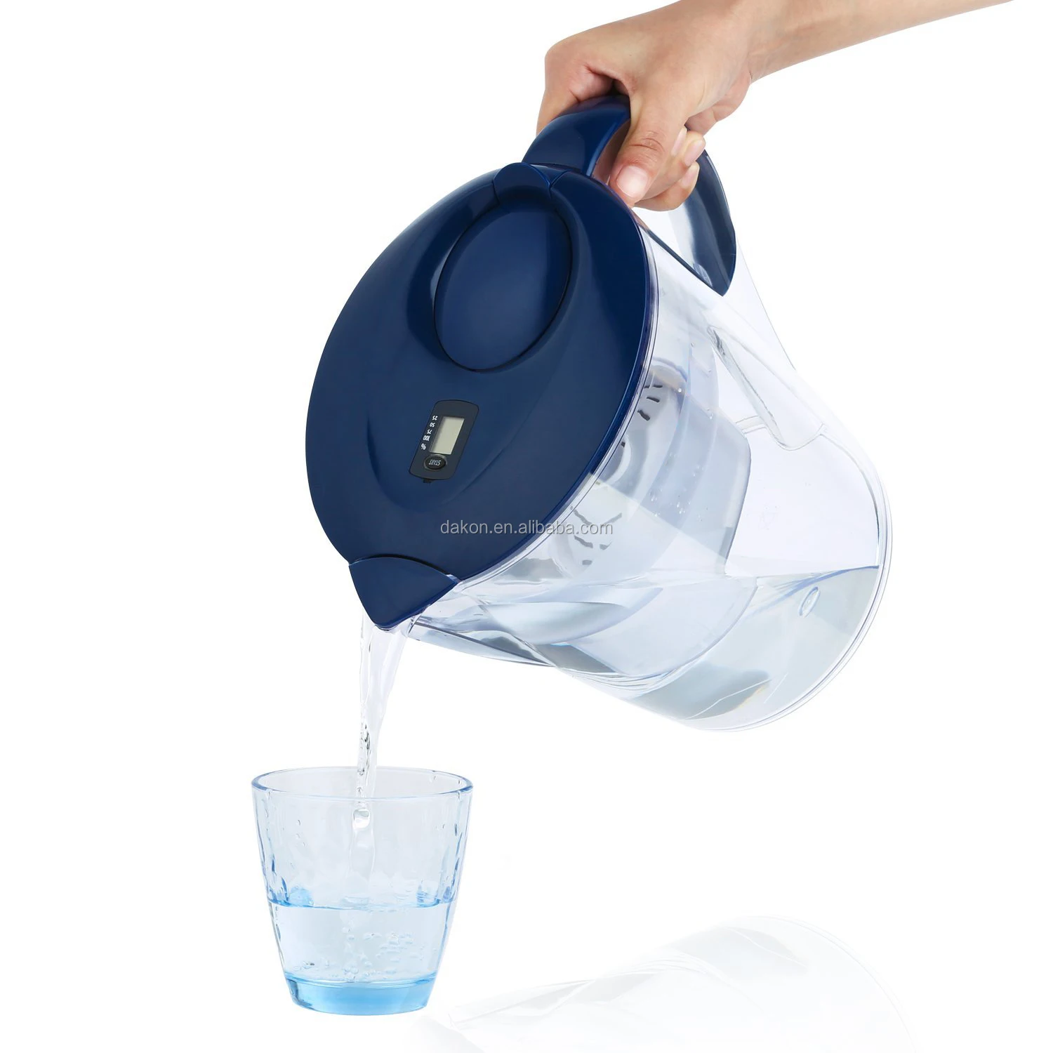Alkaline Water Pitcher - Best for Instantly Filtered, Clean Water - 3.5 Liter Purifier & Alkalinity Filter jug