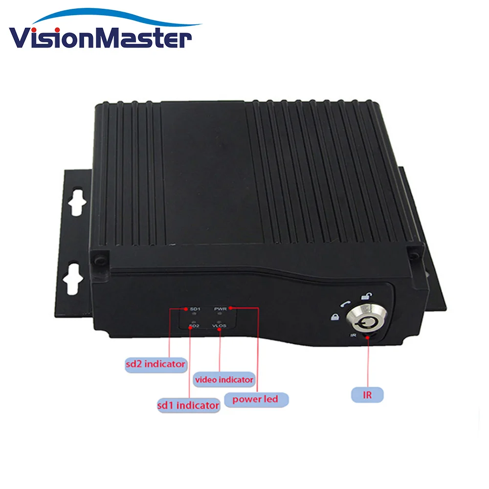 4CH автомобильный MDVR с 3G Wifi GPS ADAS Автомобильный видеорегистратор камера 1080P HD ночное видение широкий угол