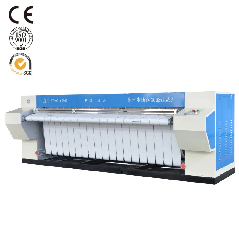 2500mm width hotel used automatic bedsheet ironing machine selling
