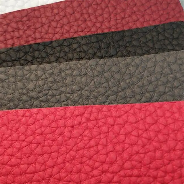 cheap price PVC Synthetic Leather cloth rexine stock lot