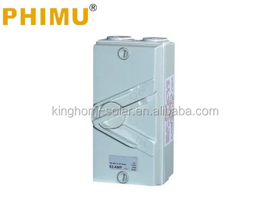 
UKF weatherproof Isolating Switch 