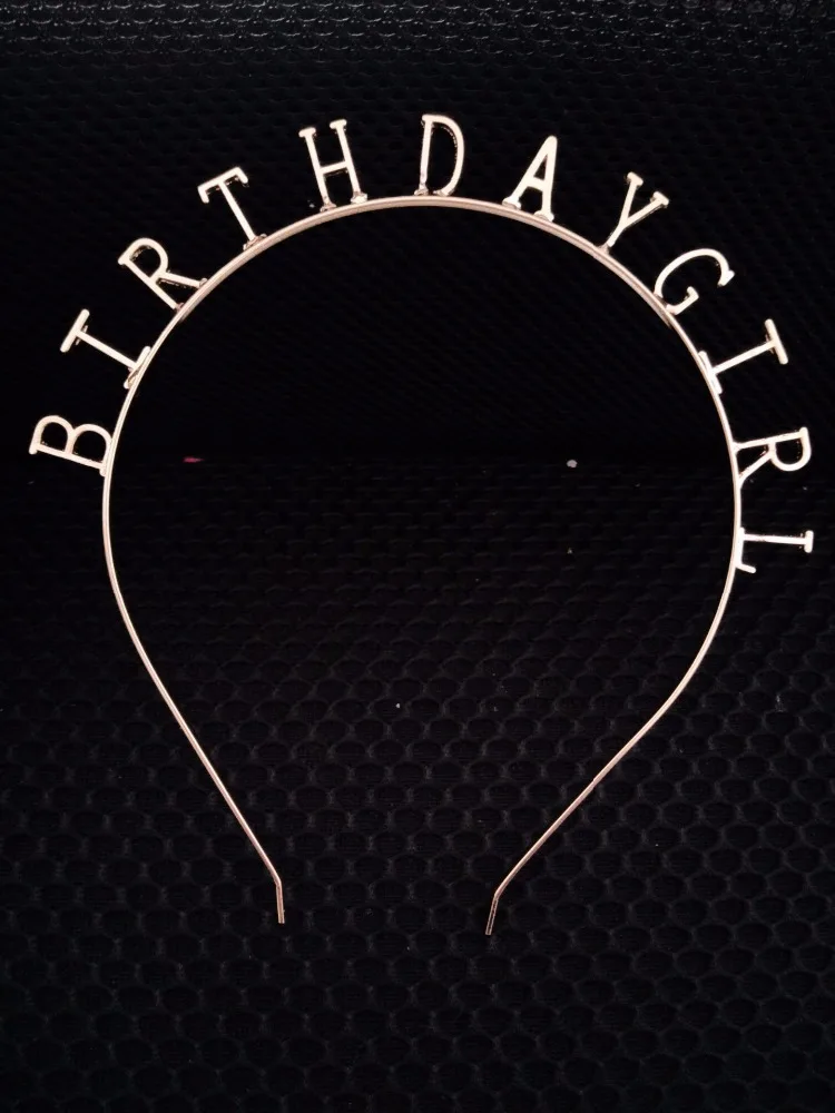 BIRTHDAY GIRL Golden Child Birthday tiara