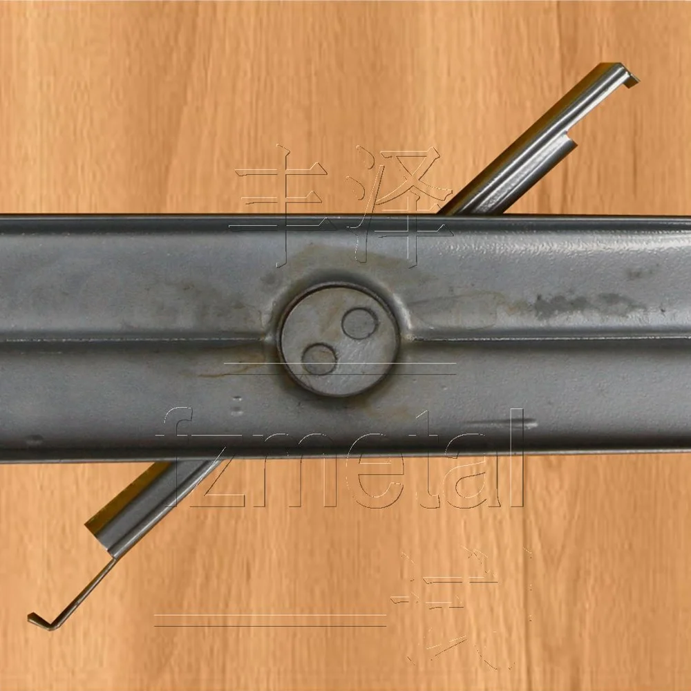 A1 Low cost glass 6inch jalousie iron louvre frame for window galvanised steel louvre frame