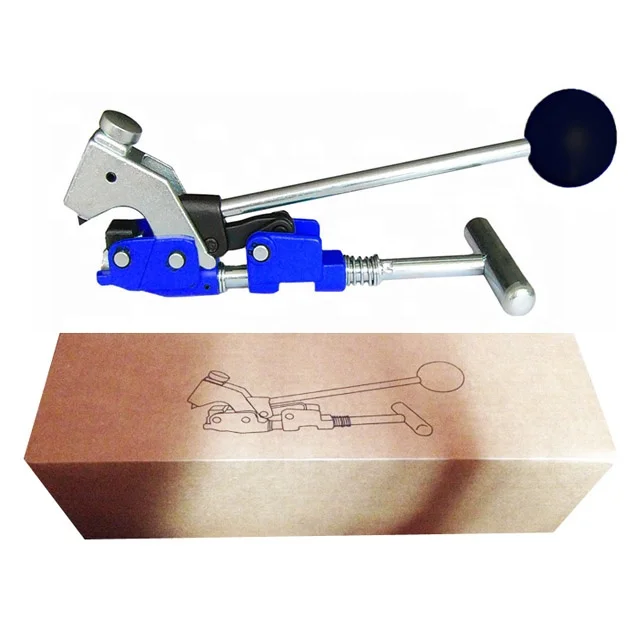 hand operated metal banding tool for bundle cable