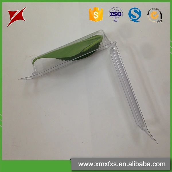 Different transparent PET fresh herb blister tray plastic clamshells