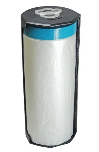 automotive painting windproof master masking film with painting masking tape