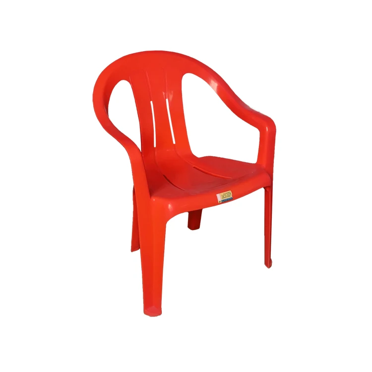 cheap modern plastic chair with arm and table