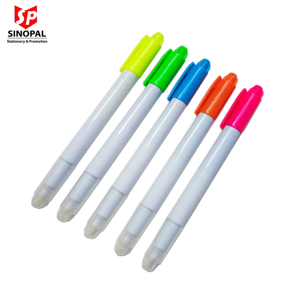 2 in 1 dual tips magic erasable highlighter for office and daily life