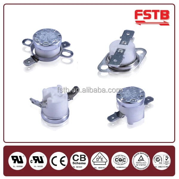 KSD301 g thermostat 250V 10A bimetal thermal protector in Foshan