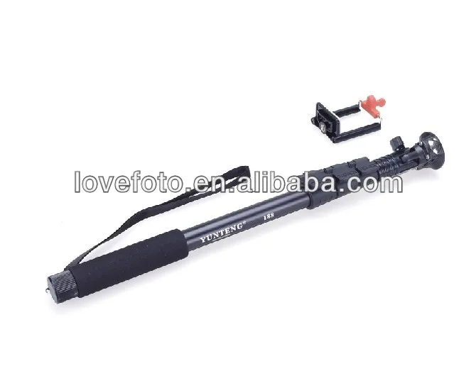 гибкий портативный алюминиевый штатив монопод