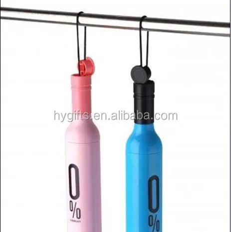 Cheap Promotional Bottle Shape Folded Umbrella