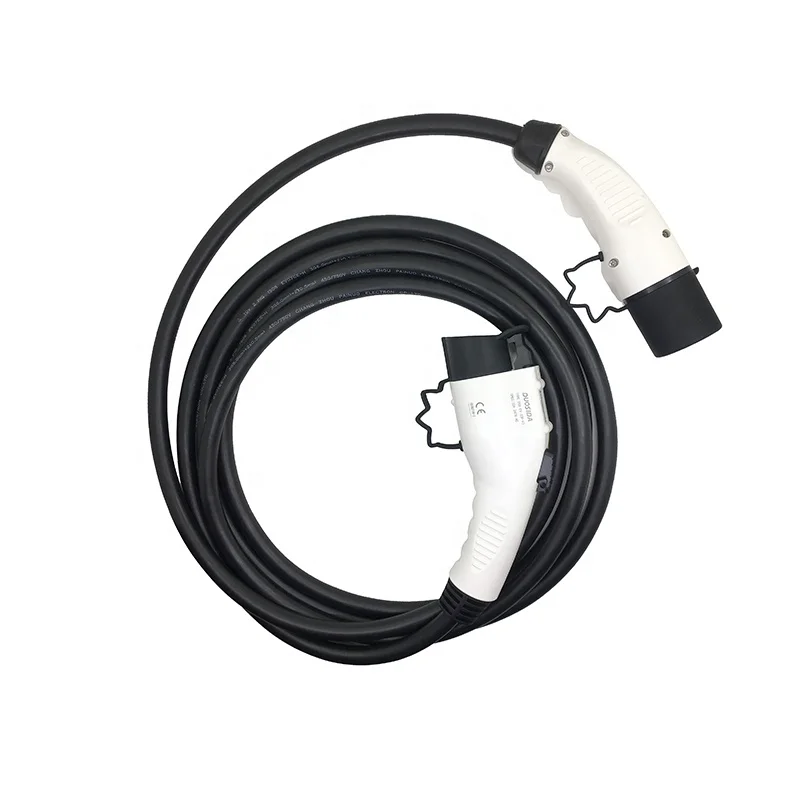 Duosida 32A 240V 7kw EV зарядный кабель типа 1 J1772 для типа 2