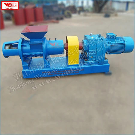 Scrap Rubber Glove Screw Crushing and Breaking Machine