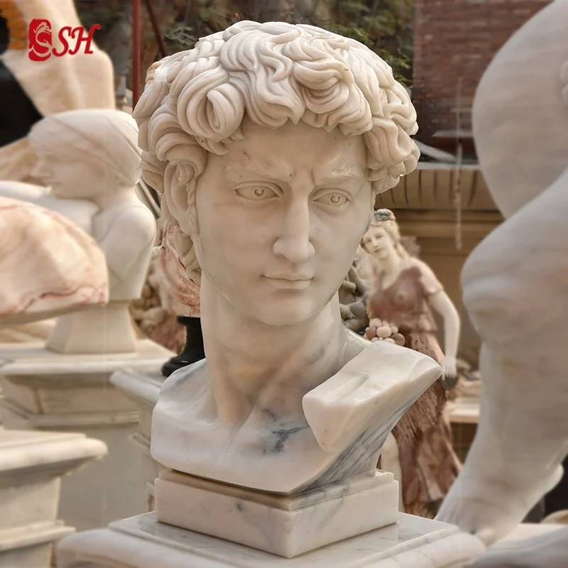 Custom Desktop Statues Marble Bust For Sale