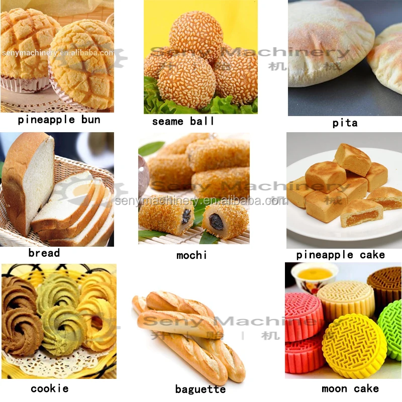 Хлебобулочное оборудование гамбургер Пита хлебопечка машина для продажи