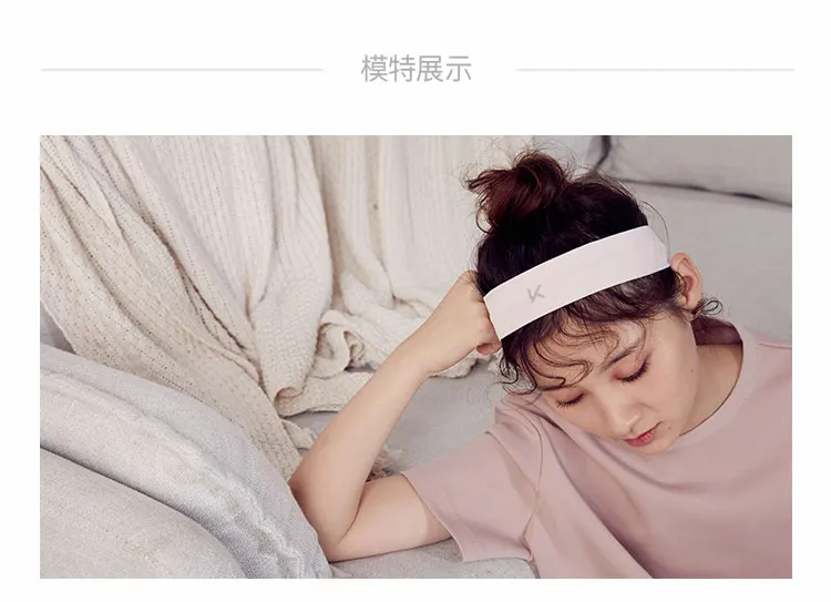 Seamless knitted headbands with anti-slip silicone  refelection logo for Running / Yoga tie Headband Sports Sweatband