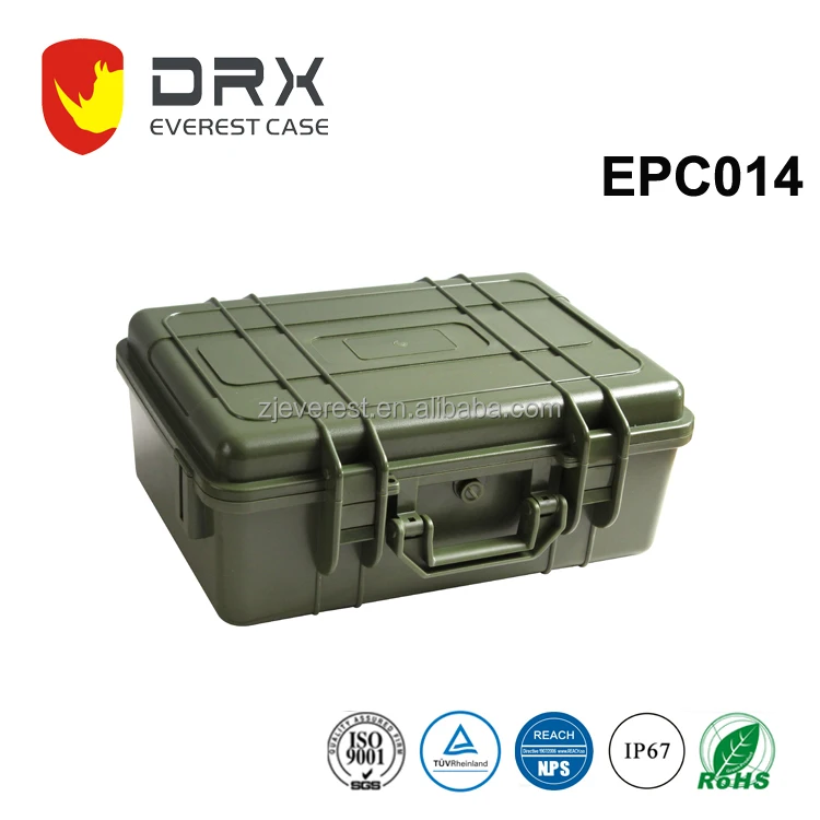 EPC014 Waterproof ABS case watertight shockproof EVA foam plastic carrying HARD case