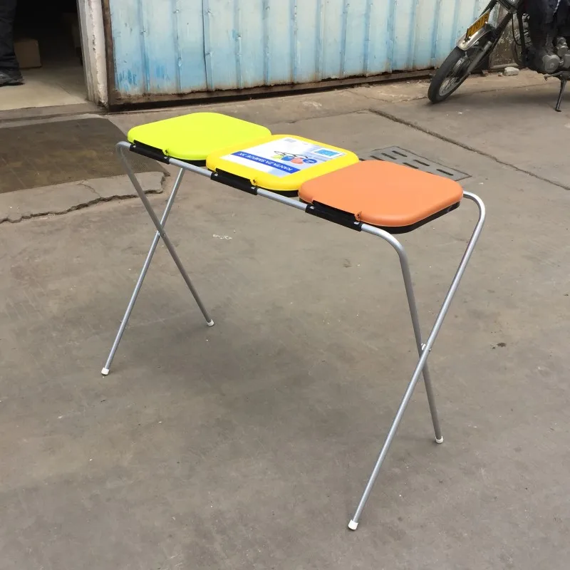 Vivinature Convenient triple Garbage Bag Holders for Trash Bag Rack Rubbish Bin Portable Plastic Car Trash Bag Frame Holder