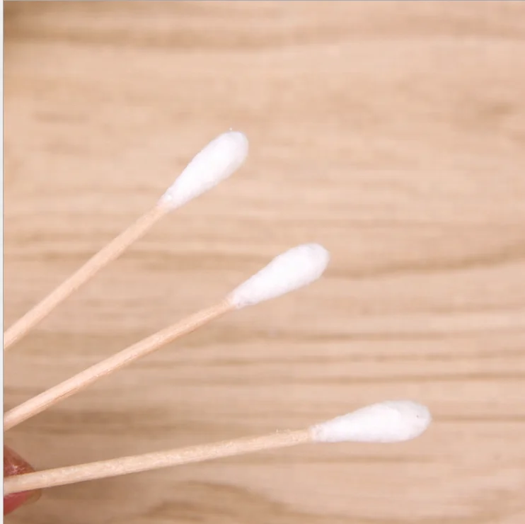 200pcs bamboo cotton buds for ear cleaning