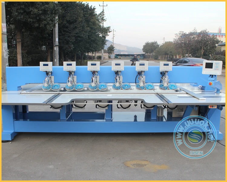 Multi Head Double Disk Embroidery Stone Crystals Ultrasonic Computer Automatic Hot Fix Machine Price