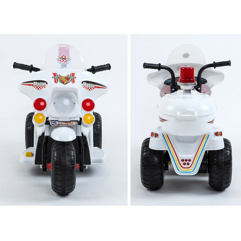 classic design baby ride on motor 6V kid battery operated motorbike with music and working LED